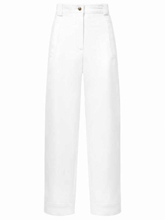 26FW 막스마라 스트레이트 팬츠 2621136111MXMADORNI 013 BIANCO