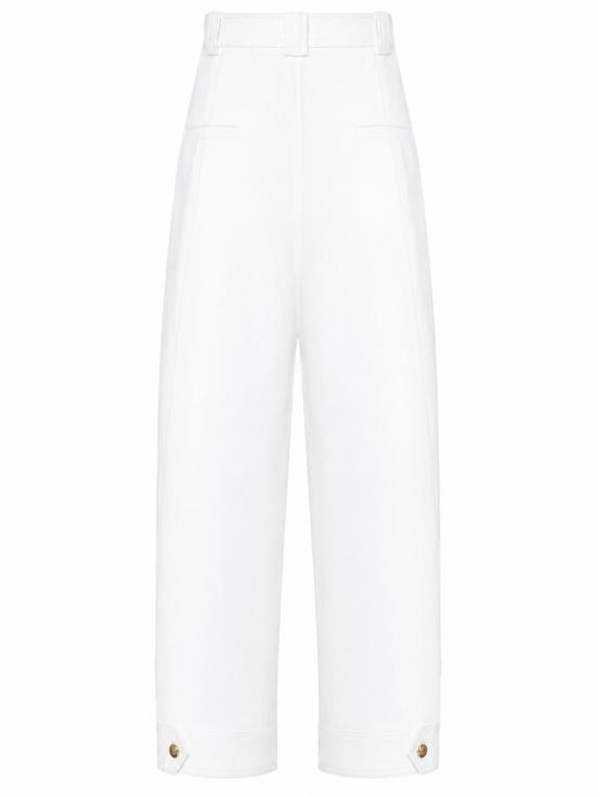 26FW 막스마라 스트레이트 팬츠 2621136111MXMADORNI 013 BIANCO - MAX MARA