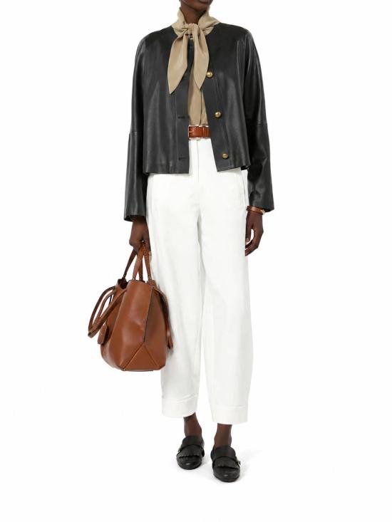 26FW 막스마라 스트레이트 팬츠 2621136111MXMADORNI 013 BIANCO - MAX MARA
