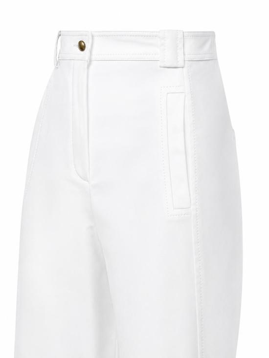 26FW 막스마라 스트레이트 팬츠 2621136111MXMADORNI 013 BIANCO - MAX MARA