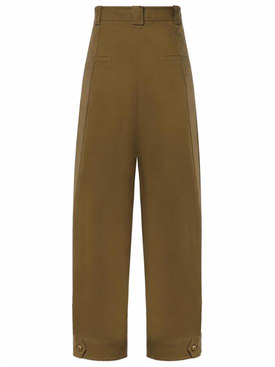 26FW 막스마라 스트레이트 팬츠 2621136111MXMADORNI 017 VERDE KAKI - MAX MARA