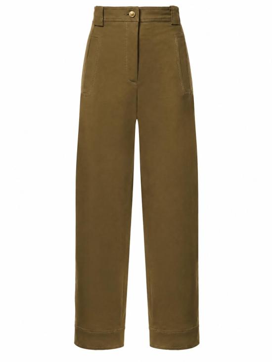 26FW 막스마라 스트레이트 팬츠 2621136111MXMADORNI 017 VERDE KAKI