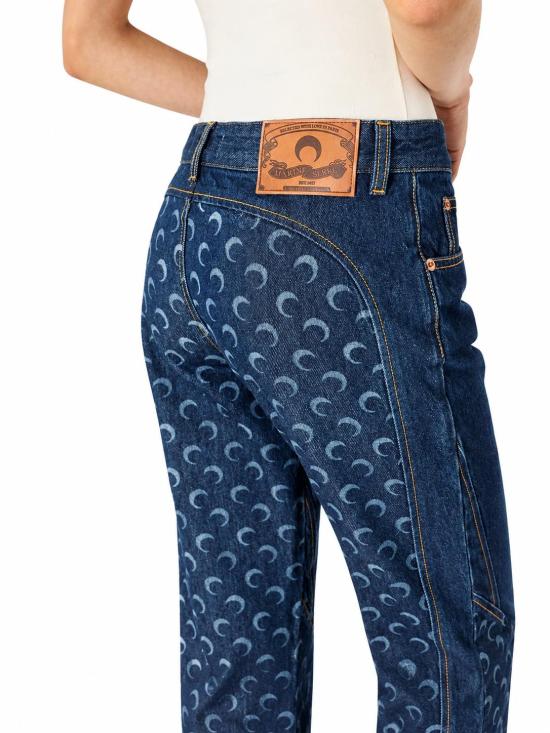 26FW 마린세르 스트레이트 팬츠 WPA181ARDEN0002 BL80 MIDNIGHT BLUE - MARINE SERRE