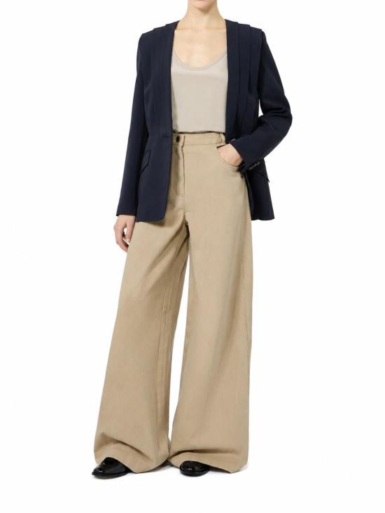 26FW 막스마라 스트레이트 팬츠 2621136081MXMALAMARO 001 ROCCIA - MAX MARA