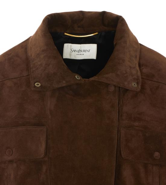 26FW 생로랑 자켓 785562 YC2AY2372 Brown - SAINT LAURENT