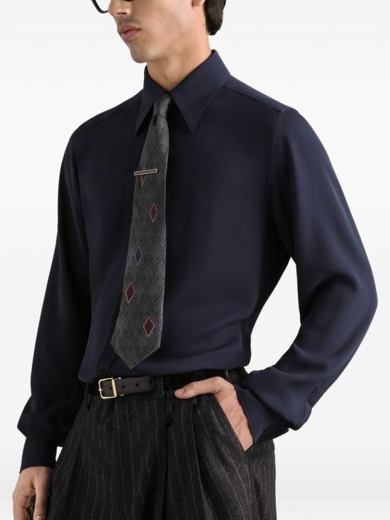 26FW 돌체앤가바나 긴팔 셔츠 G5NP9T FU1U7BA665 Blu - DOLCE & GABBANA