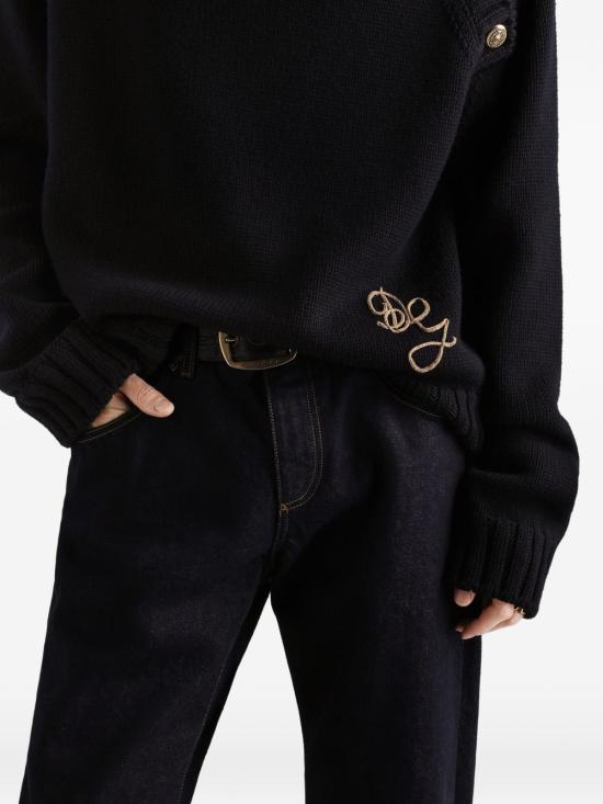 26FW 돌체앤가바나 터틀넥 GXW93Z JDVIFB0665 Blu - DOLCE & GABBANA