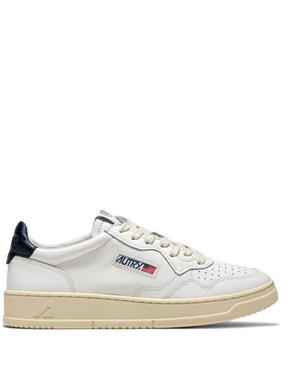26FW 오트리 메달리스트 로우 스니커즈 AULM LL12 NAVY