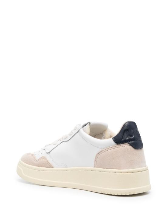 26FW 오트리 메달리스트 로우 레더 스니커즈 AULW LS28 NAVY - AUTRY