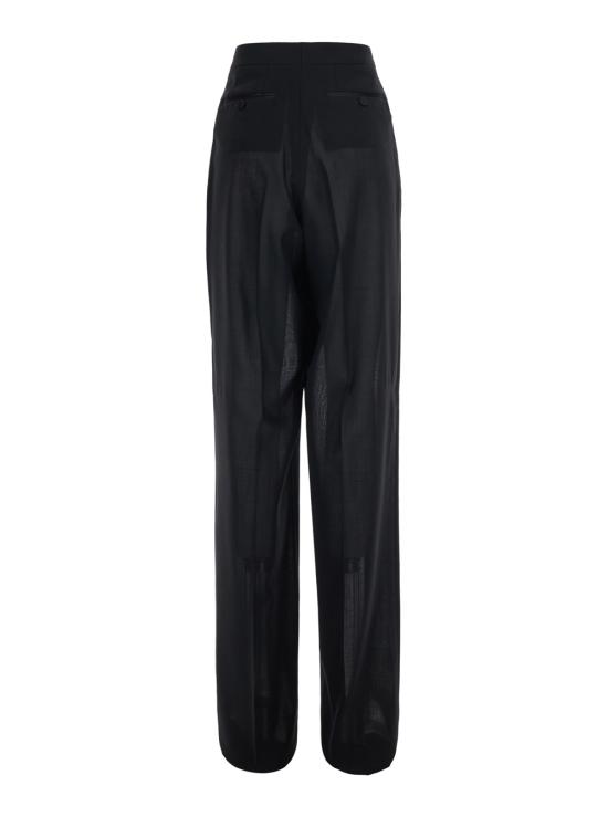 26FW 톰포드 스트레이트 팬츠 PAW709FAX1804NAA Black - TOMFORD
