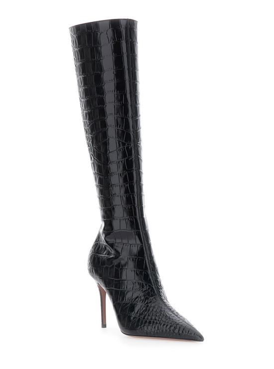 26FW 파리텍사스 부츠 PX2047XCOCOCARBONE Black - PARIS TEXAS