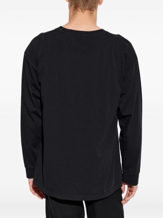 26FW MM6 메종마르지엘라 긴팔 티셔츠 SH0NH0028 M20258 900 BLACK DOM - MM6 MAISON MARGIELA