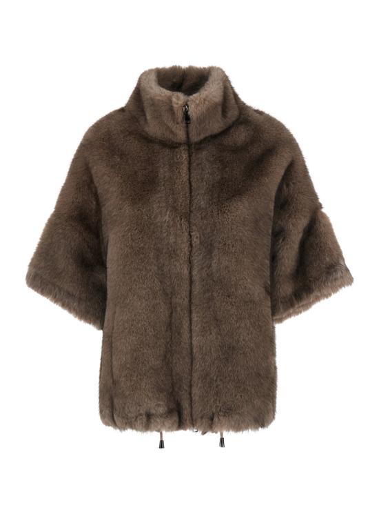 26FW 발렌티니 1972 무스탕 4128TAUPE Brown