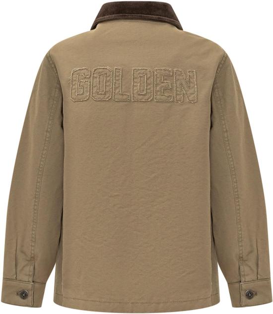 26FW [키즈] 골든구스 자켓 GKP02797P00270915693 BEIGE - GOLDEN GOOSE