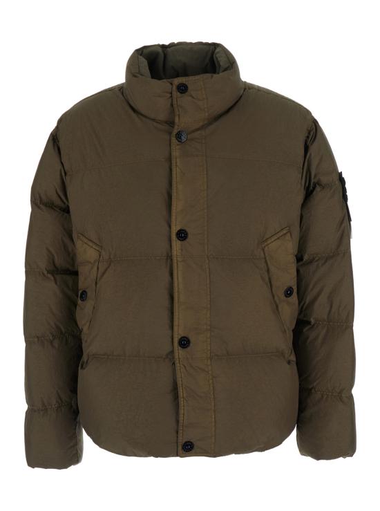 26FW 스톤 아일랜드 윈드 레지스턴트 & 안티드롭 다운 재킷 L2S154100109S0A23V005G Green