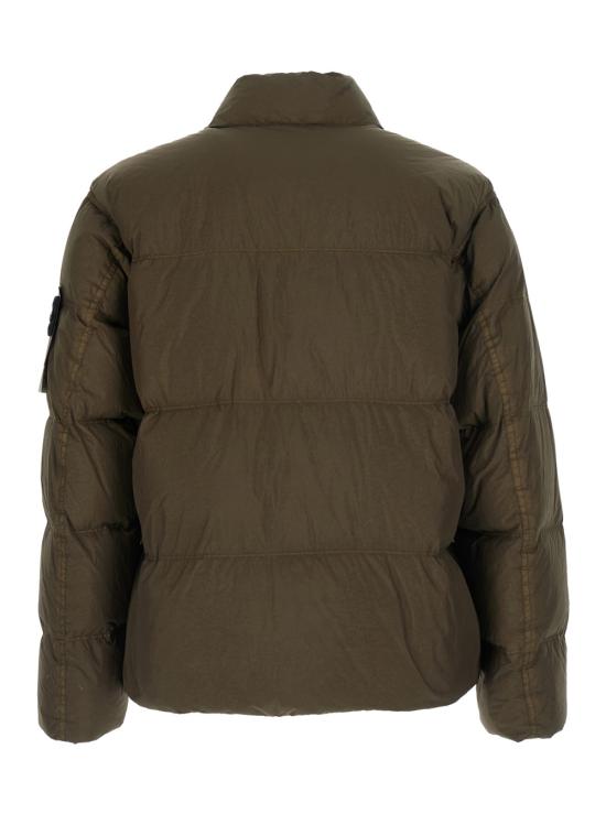 26FW 스톤 아일랜드 윈드 레지스턴트 & 안티드롭 다운 재킷 L2S154100109S0A23V005G Green - STONE ISLAND