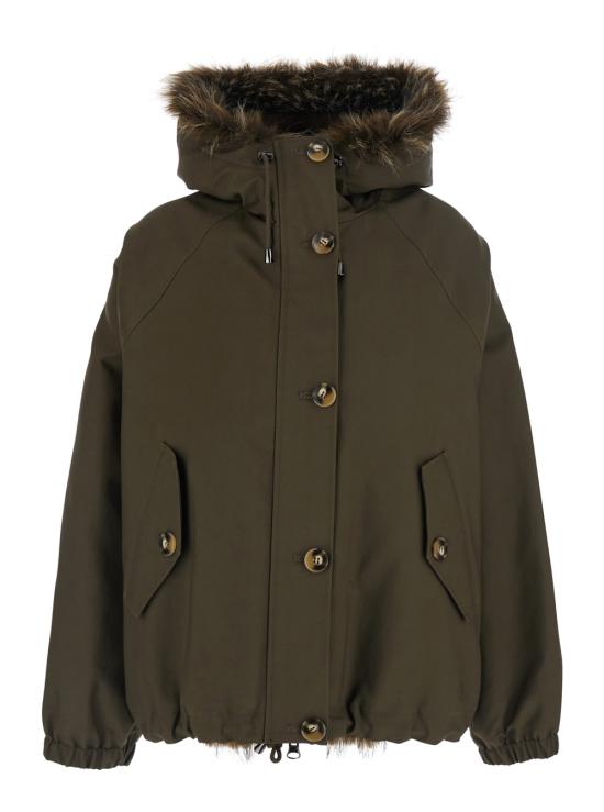26FW 발렌티니 1972 패딩 K6104REVARMYGREENBROWN