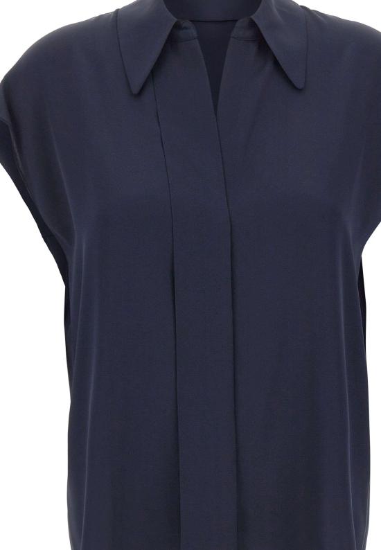 26SS 빈스 블라우스 V181613232403CBL NAVY - VINCE