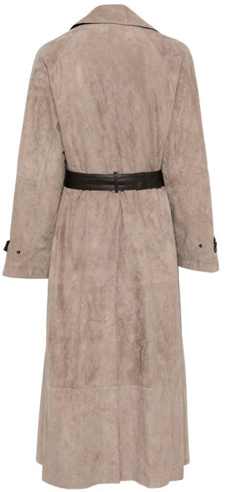 26FW 엠포리오 아르마니 트렌치 코트 EW003385AF28975U6128 BEIGE - EMPORIO ARMANI