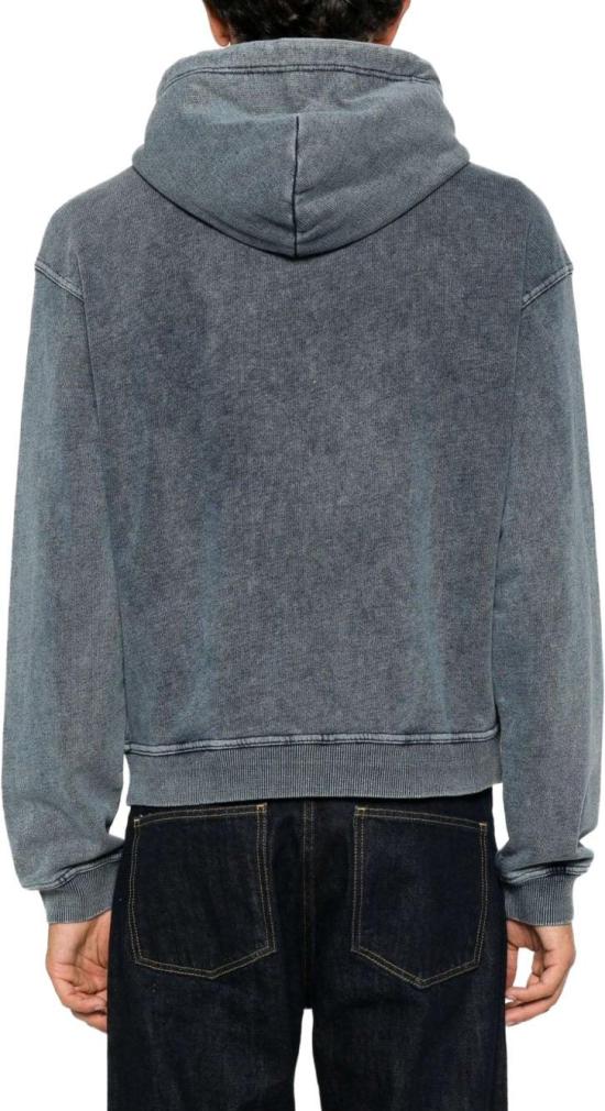 26FW 엠포리오 아르마니 후드 티셔츠 EM006409AF27349UB109 BLUE - EMPORIO ARMANI