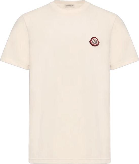 26FW 몽클레어 탑 MONCLER8C0004589B8Y060LOGOTSHIRTOFFWHITE