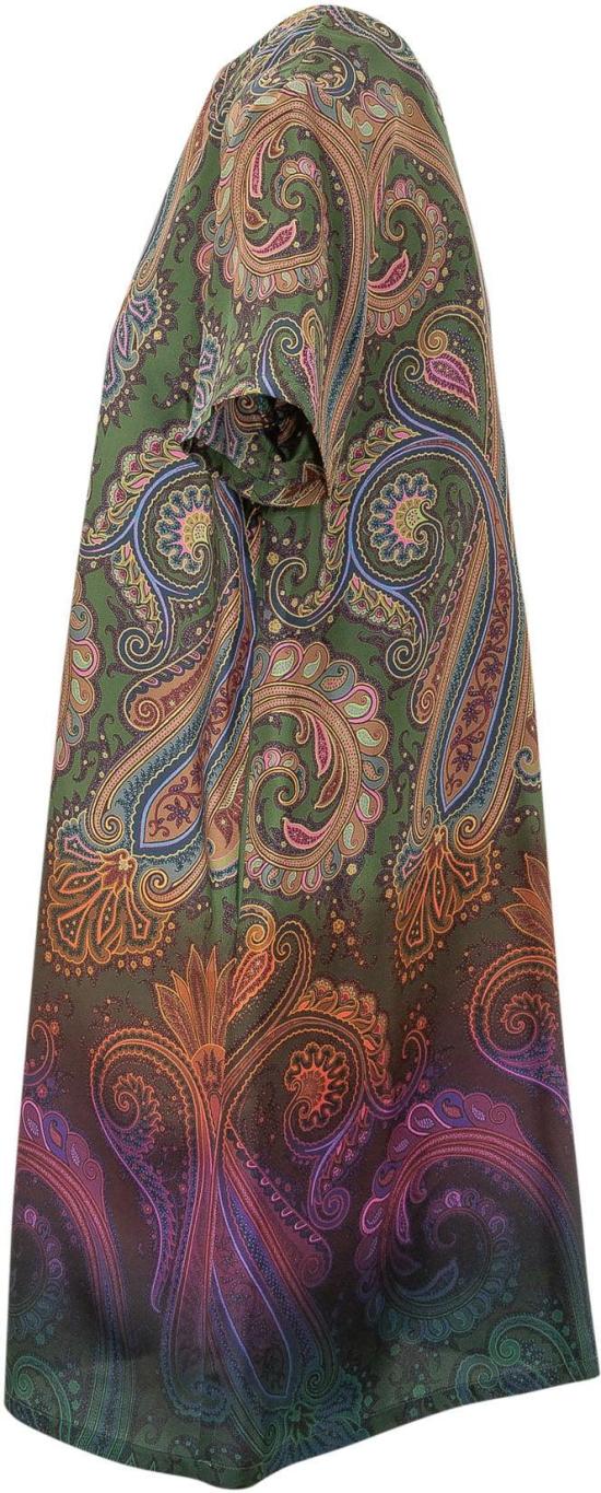 26FW 에트로 미디 원피스 WRHA0562AK15LX0885 DONKERGREEN - ETRO