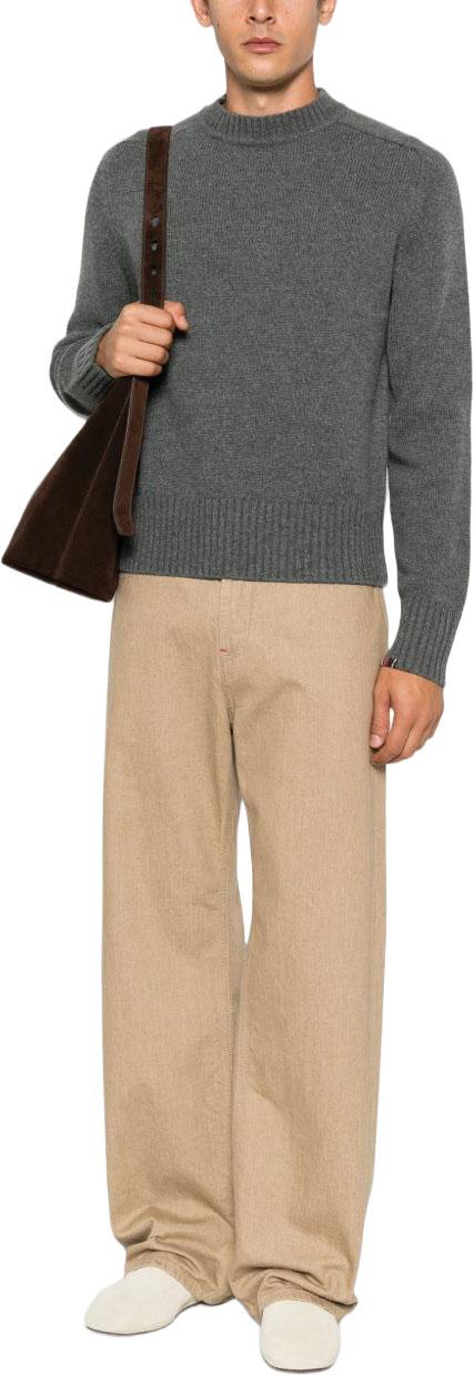 26FW 익스트림캐시미어 니트웨어 123BOURGEOIS098 GREY - EXTREME CASHMERE