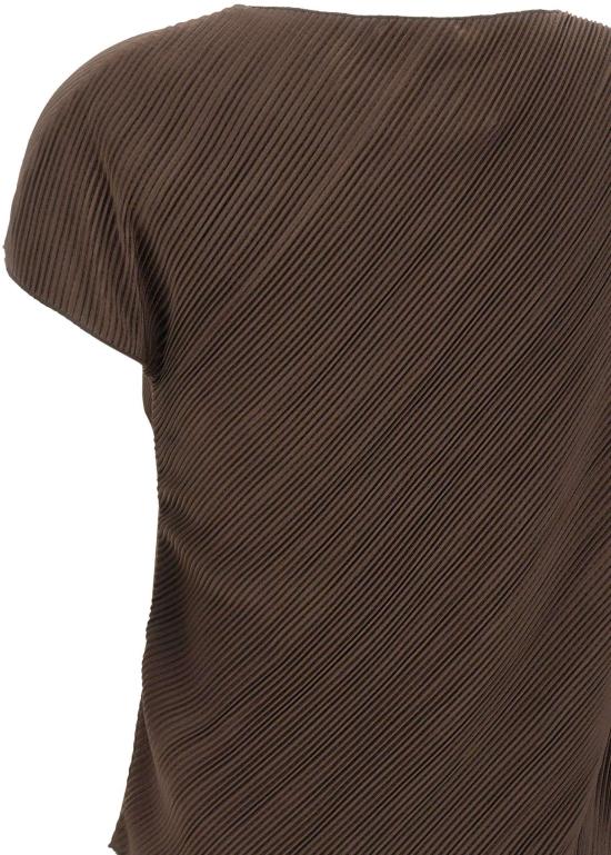 26SS 빈스 탑 V173184942712CLV BROWN - VINCE