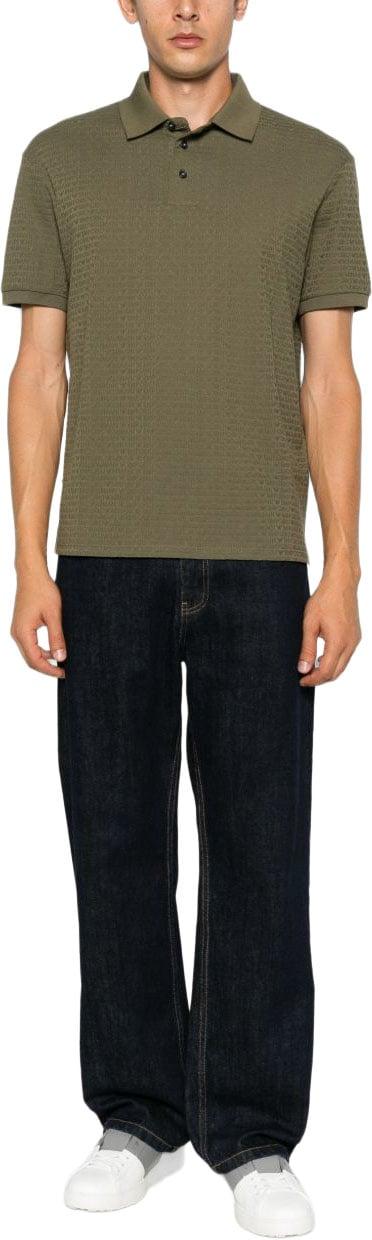 26FW 엠포리오 아르마니 폴로 티셔츠 EM004595AF10762F7198 DONKERGREEN - EMPORIO ARMANI
