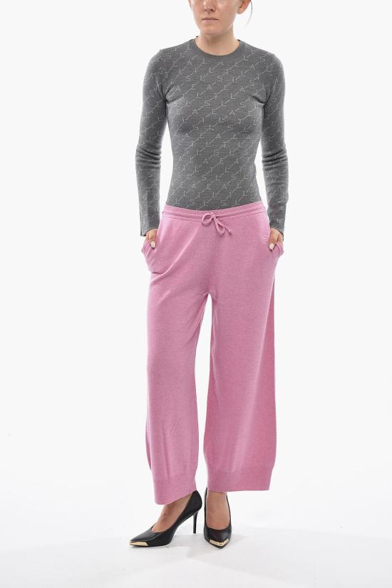  스텔라 맥카트니 트레이닝/조거 팬츠 6K01123S23365636 Pink - STELLA MCCARTNEY
