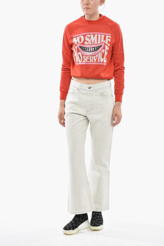  스텔라 맥카트니 스트레이트 팬츠 6D00313SOH941705 Gray - STELLA MCCARTNEY