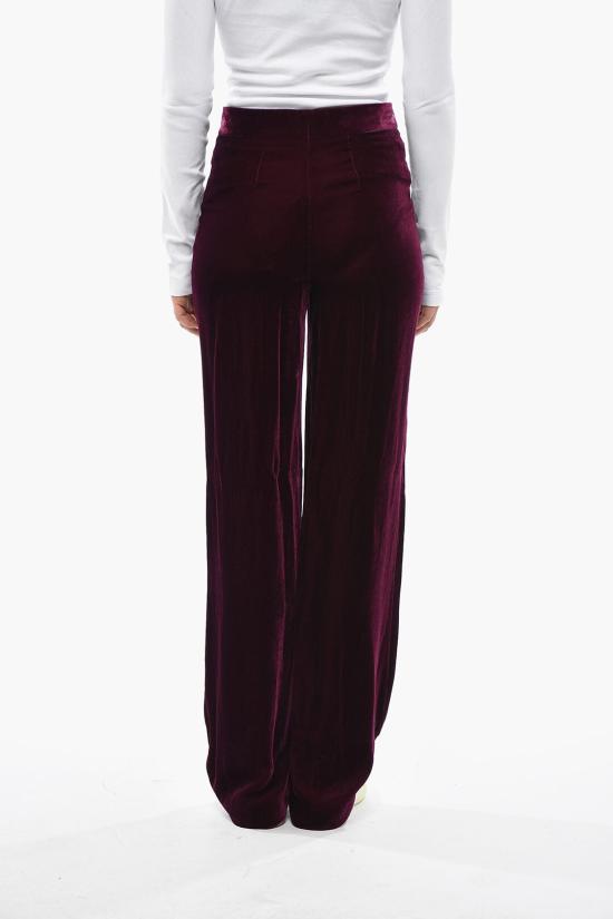  스텔라 맥카트니 스트레이트 팬츠 640041SJB245201 Burgundy - STELLA MCCARTNEY