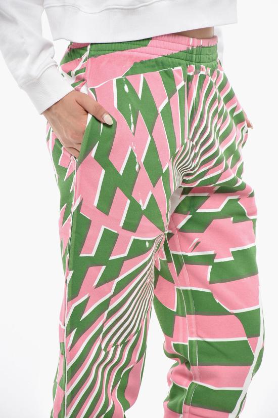  스텔라 맥카트니 트레이닝/조거 팬츠 604102SNP178490 Rosa Verde - STELLA MCCARTNEY
