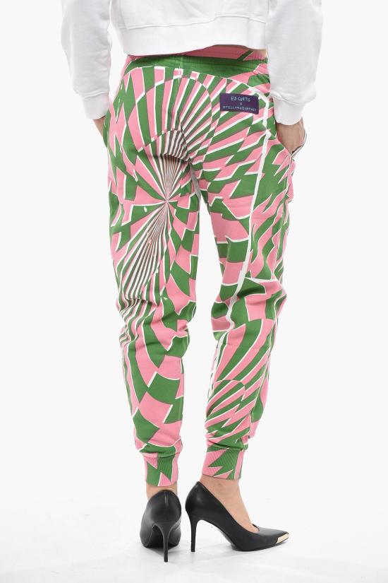  스텔라 맥카트니 트레이닝/조거 팬츠 604102SNP178490 Rosa Verde - STELLA MCCARTNEY