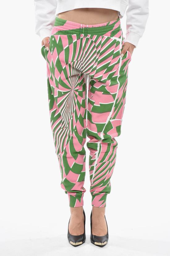  스텔라 맥카트니 트레이닝/조거 팬츠 604102SNP178490 Rosa Verde