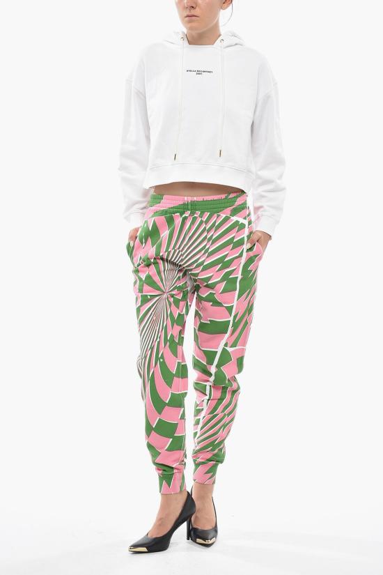  스텔라 맥카트니 트레이닝/조거 팬츠 604102SNP178490 Rosa Verde - STELLA MCCARTNEY