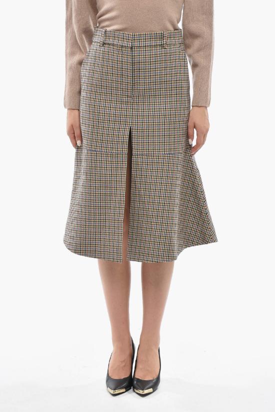  스텔라 맥카트니 미디 스커트 603971SSA372567 Multicolor