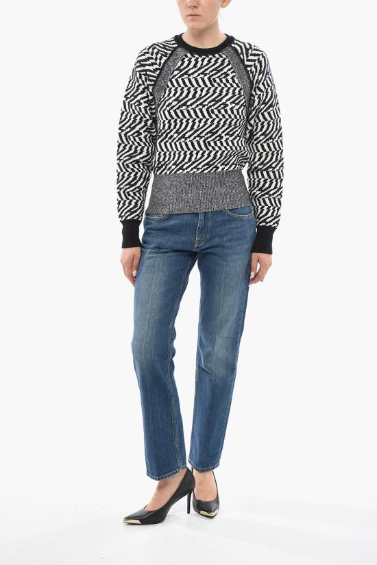  스텔라 맥카트니 스웨터 593525S21368490 Black White - STELLA MCCARTNEY