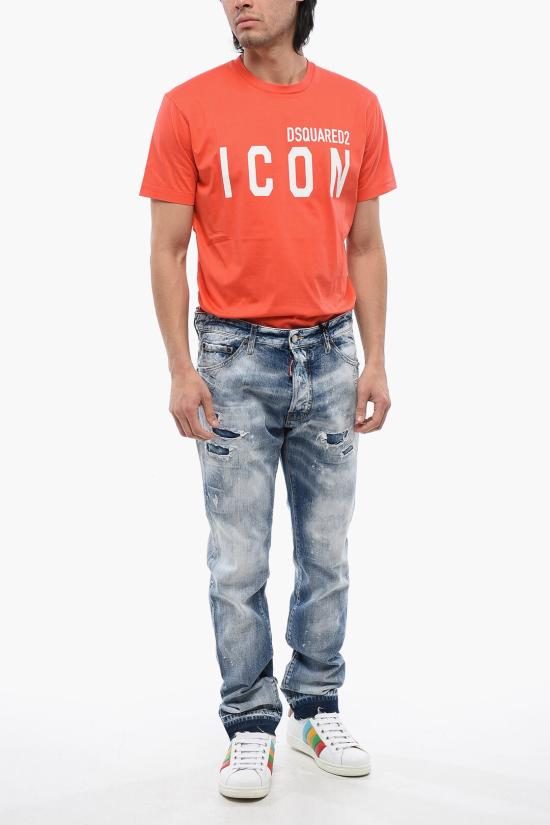  디스퀘어드2 데님 팬츠 S71LB1388 S30309 470 Light blue - DSQUARED2