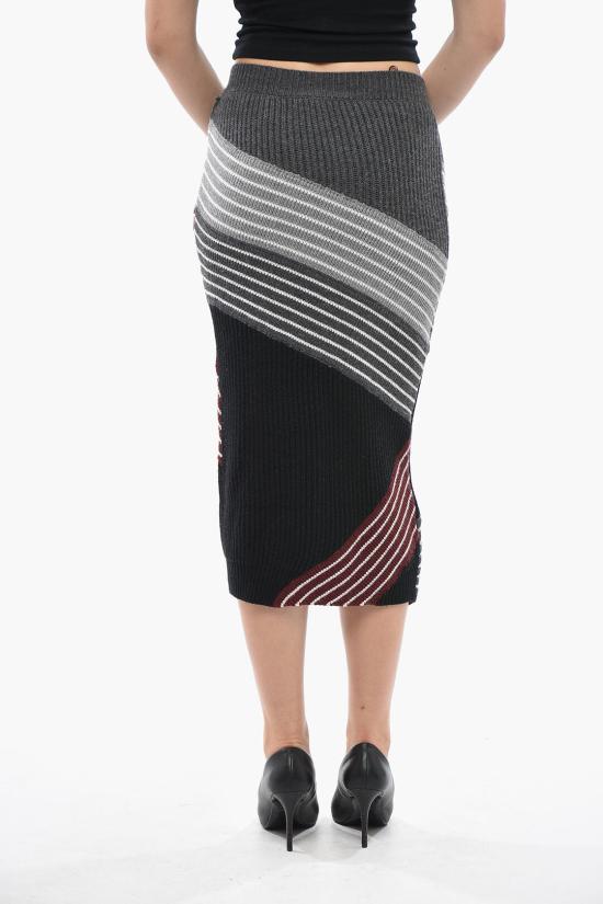  스텔라 맥카트니 미디 스커트 6K02683S23598490 Multicolor - STELLA MCCARTNEY