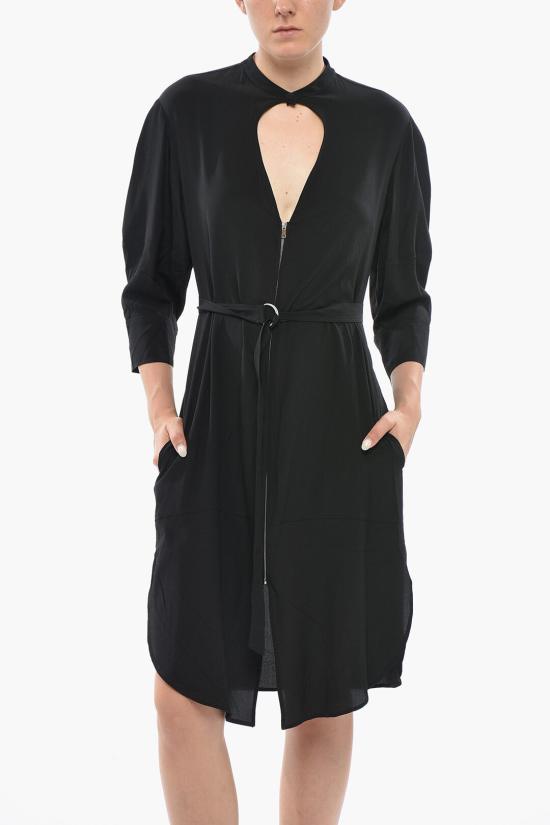  스텔라 맥카트니 미디 원피스 603636 SY206 1000 24 Black - STELLA MCCARTNEY