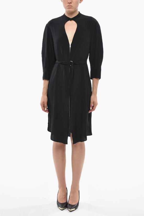  스텔라 맥카트니 미디 원피스 603636 SY206 1000 24 Black