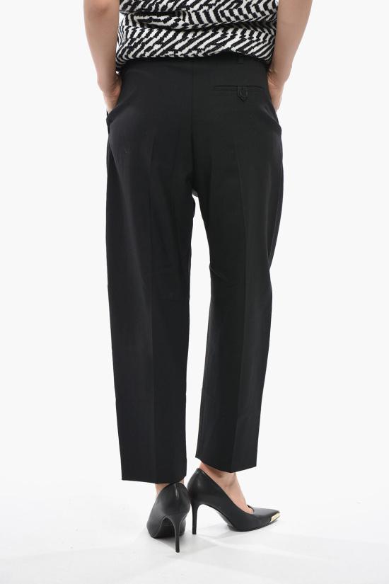  스텔라 맥카트니 스트레이트 팬츠 591964 SSA36 1000 25 Black - STELLA MCCARTNEY
