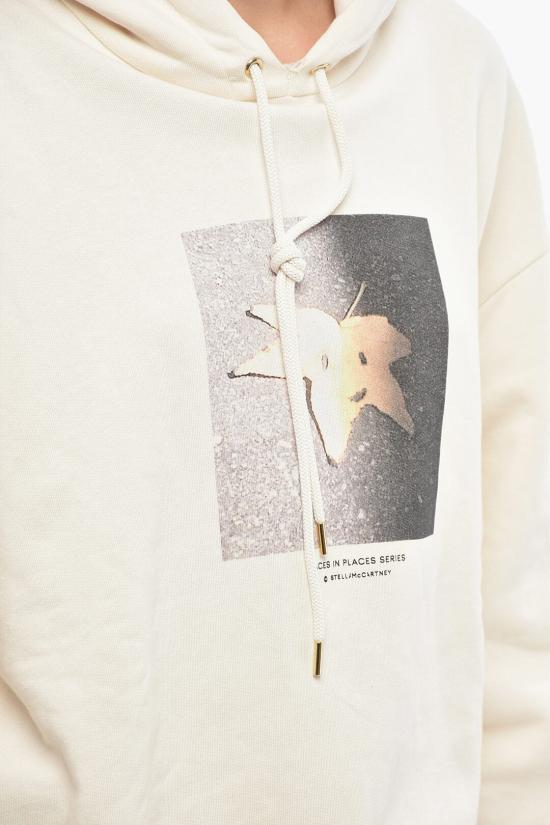 스텔라 맥카트니 후드 티셔츠 515813 S0W58 9014 23 Beige - STELLA MCCARTNEY