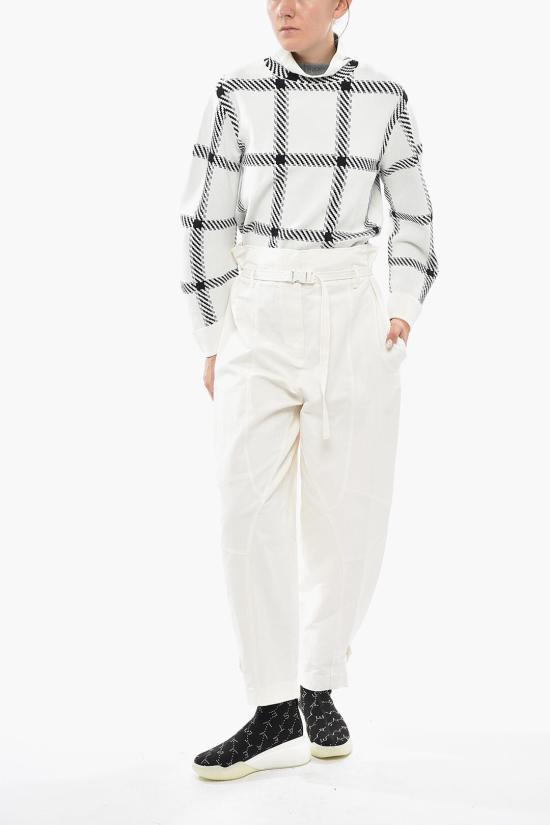  스텔라 맥카트니 스트레이트 팬츠 602991SIA039200 Beige - STELLA MCCARTNEY