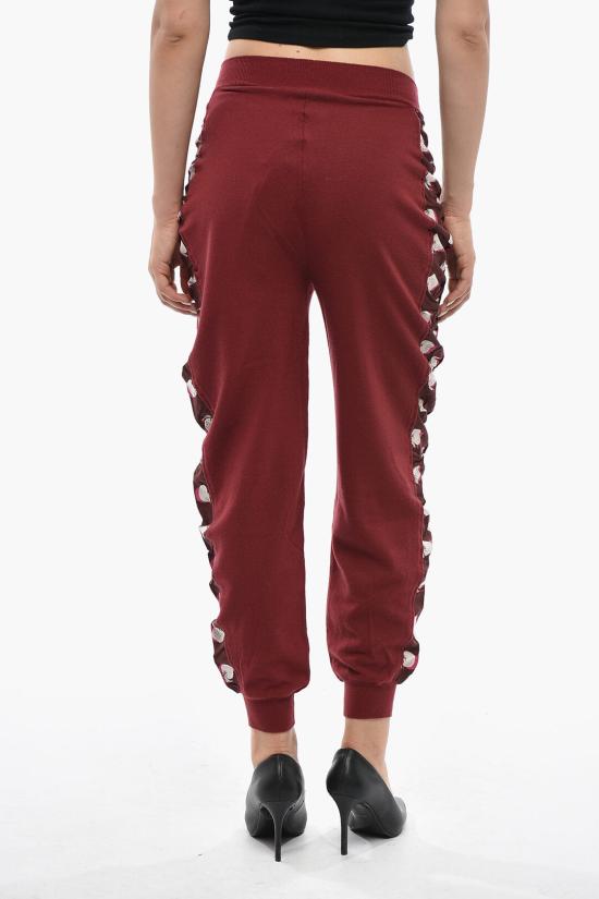  스텔라 맥카트니 트레이닝/조거 팬츠 601644S22016510 Marrone Rosso - STELLA MCCARTNEY