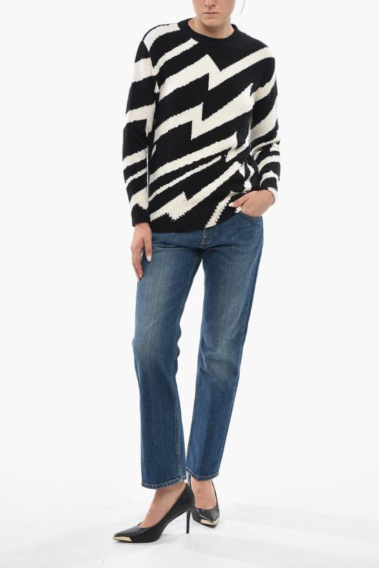  스텔라 맥카트니 스웨터 584675S72168490 Black White - STELLA MCCARTNEY