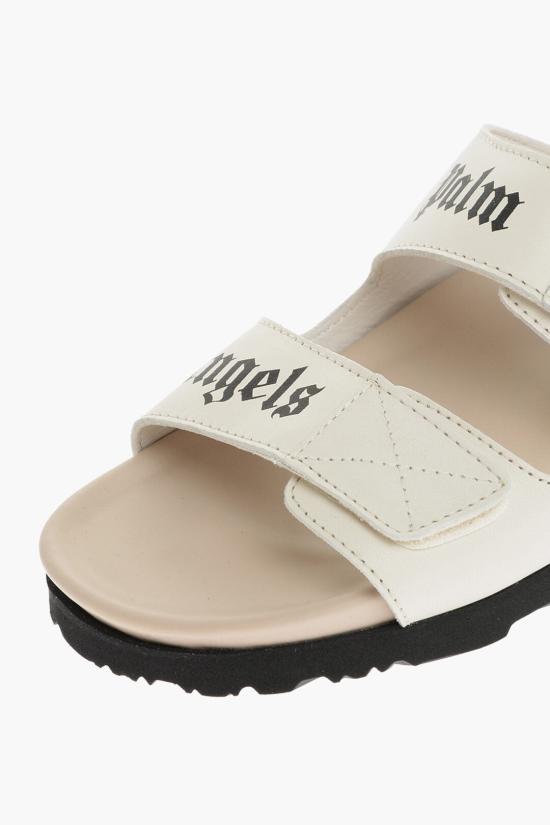  팜앤젤스 뮬/슬리퍼 PWIH019S23LEA0020361 Beige - PALM ANGELS