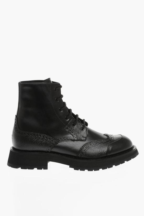  알렉산더 맥퀸 부츠 727824WHSWL 1000 Black - ALEXANDER MCQUEEN