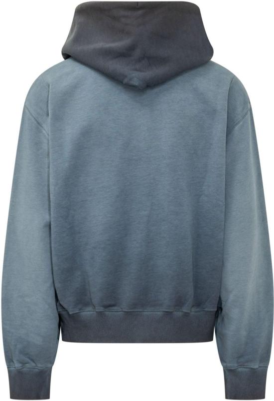 26FW 오프화이트 후드 티셔츠 44MBB12NF26F00A411 BLUE - OFF WHITE